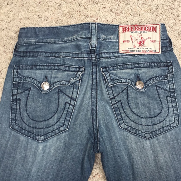 True Religion Other - Men’s 34x27 low rise bootcut True religion Jeans.